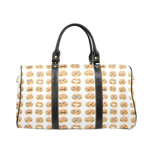 Hamburger Pattern Print Design 04 Travel Bag