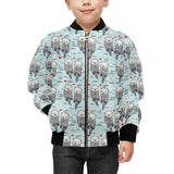 Lovely Sea Otter Pattern Kids' Boys' Girls' Bomber Jacket
