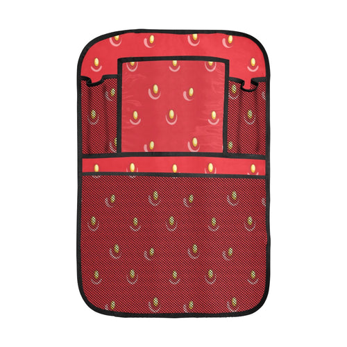 strawberry texture skin pattern Car Seat Back Organizer