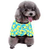 Duck Pattern Print Design 04 All Over Print Pet Dog Round Neck Fuzzy Shirt