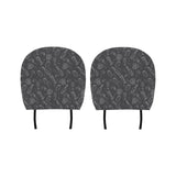Beer hand drawn pattern Car Headrest Cover