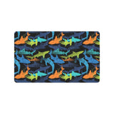 Colorful shark Doormat