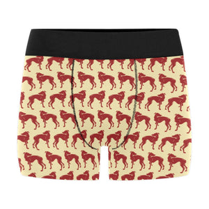 Greyhound Pattern Print Design 04 Men's All Over Print Boxer Briefs Men's Underwear