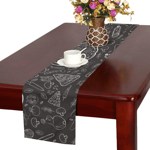 Pizza pattern Table Runner