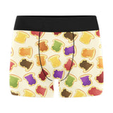 Bread Toast Pattern Print Design 02 Men's All Over Print Boxer Briefs Men's Underwear