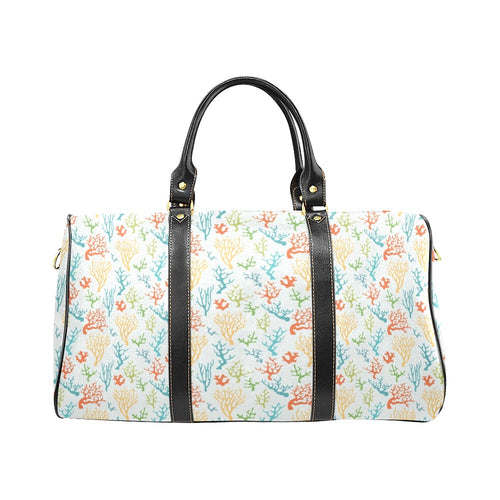 Coral Reef Pattern Print Design 02 Travel Bag