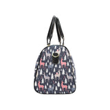 Deers Winter Christmas pattern Travel Bag