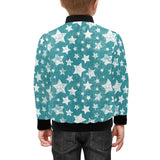 Vintage star pattern Kids' Boys' Girls' Bomber Jacket
