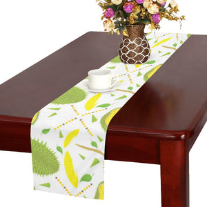 Durian pattern background Table Runner