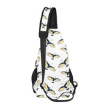 Eagle Pattern Print Design 03 All Over Print Chest Bag