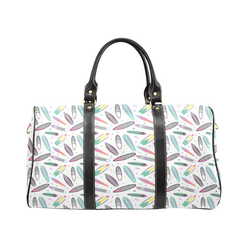 Surfboard Pattern Print Design 04 Travel Bag