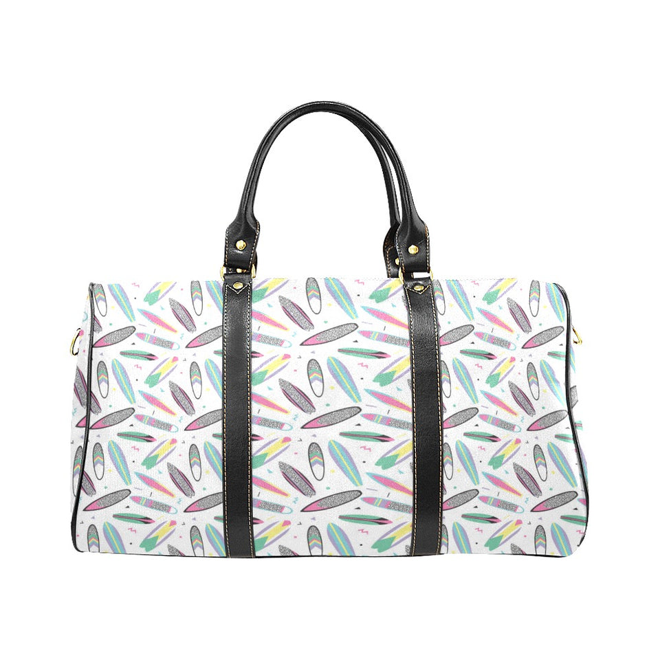 Surfboard Pattern Print Design 04 Travel Bag