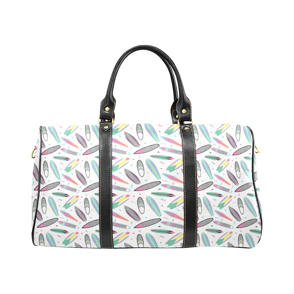 Surfboard Pattern Print Design 04 Travel Bag