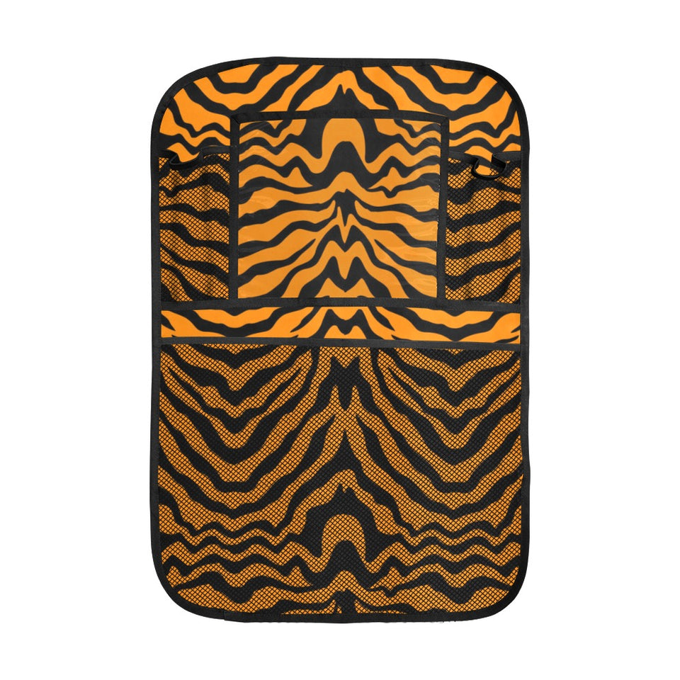 Bengal tigers skin print pattern Car Seat Back Organizer