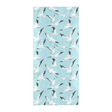 Seagull Pattern Print Design 01 Beach Towel