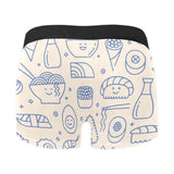 Cute sushi icon pattern Men's All Over Print Boxer Briefs Men's Underwear