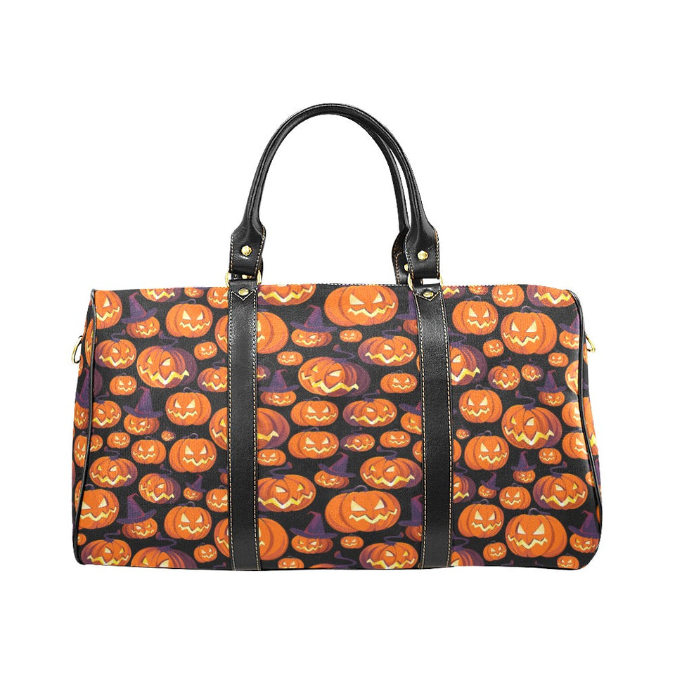 Halloween Pumpkin pattern Travel Bag
