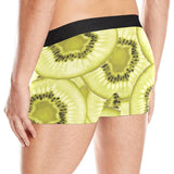 Sliced kiwi pattern Men's All Over Print Boxer Briefs Men's Underwear