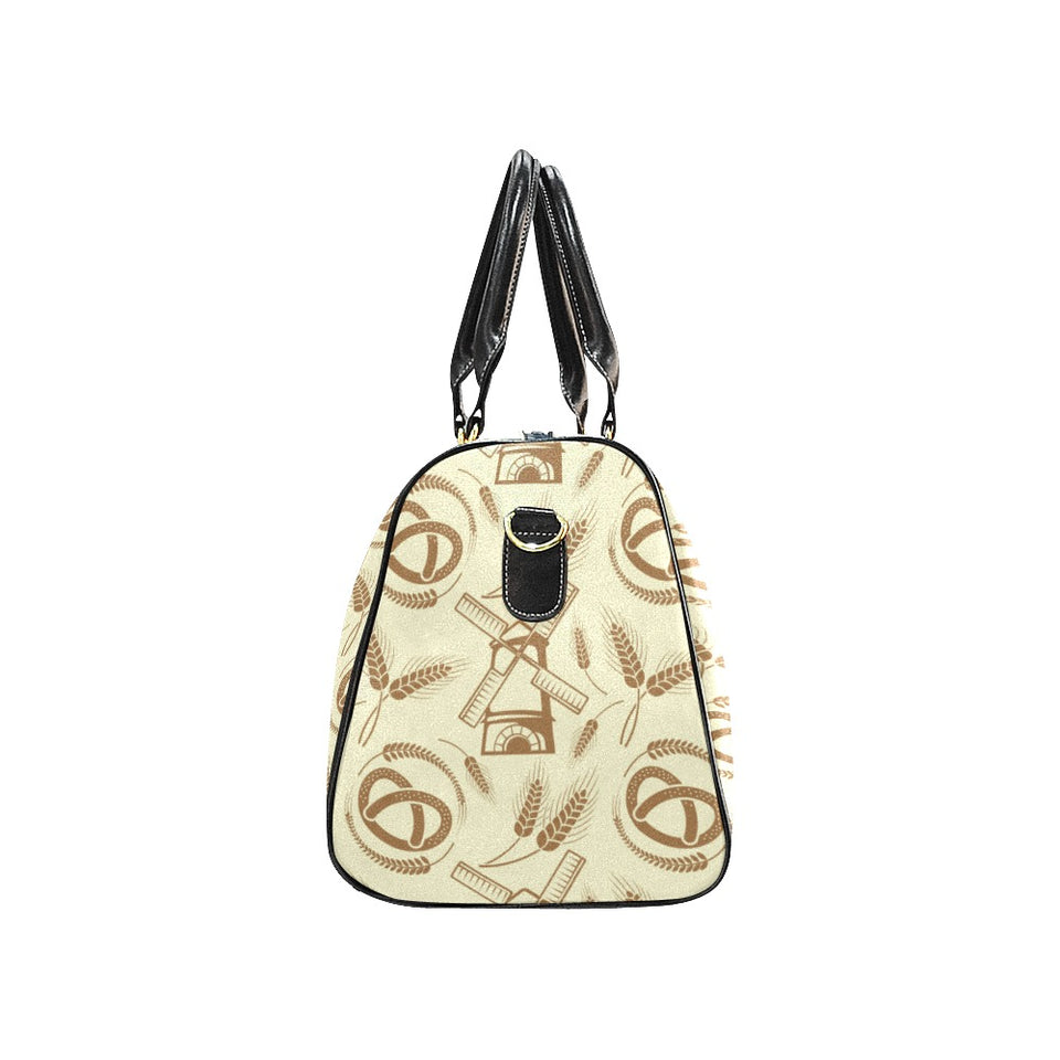 Windmill Wheat pattern Travel Bag
