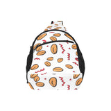 peanuts pattern background All Over Print Chest Bag