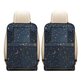 space pattern with planets, comets, constellations Car Seat Back Organizer