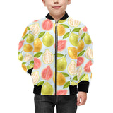 Guava design pattern Kids' Boys' Girls' Bomber Jacket