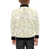 Tennis Pattern Print Design 02 Kids' Boys' Girls' Bomber Jacket