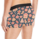 Christmas gingerbread cookie pattern Men's All Over Print Boxer Briefs Men's Underwear