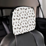 Chihuahua dog pattern Car Headrest Cover