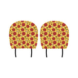 Pizza texture pattern Car Headrest Cover