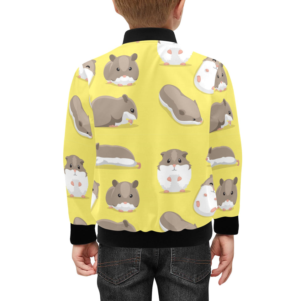 Cute Hamster pattern Kids' Boys' Girls' Bomber Jacket