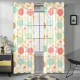 Bicycle Pattern Print Design 01 Gauze Curtain