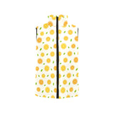 oranges leaves pattern Men's Padded Vest