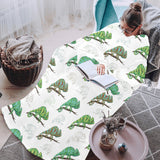 Chameleon lizard pattern Blanket Robe with Sleeves