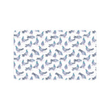 Pigeon Pattern Print Design 03 Doormat