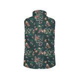 Snake forest pattern Women's Padded Vest