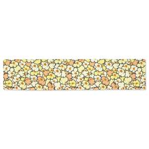 Popcorn Pattern Print Design 03 Table Runner