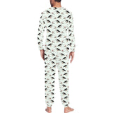 Pelican Pattern Print Design 02 Men's All Over Print Pajama