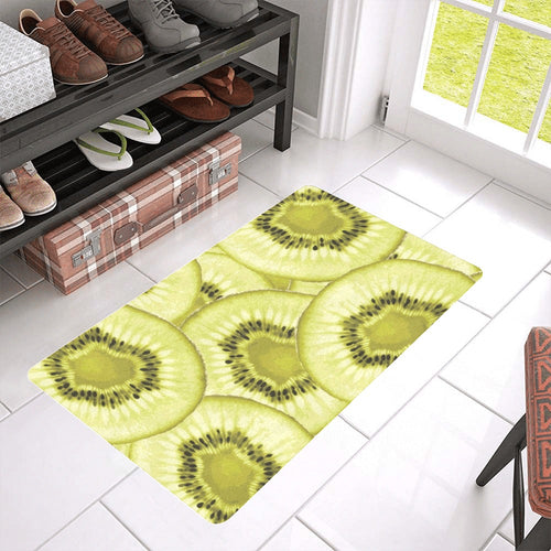 Sliced kiwi pattern Doormat
