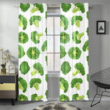 Cute broccoli pattern Gauze Curtain