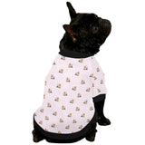 Yorkshire Terrier Pattern Print Design 02 All Over Print Pet Dog Round Neck Fuzzy Shirt