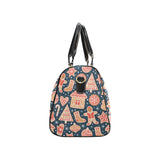 Christmas gingerbread cookie pattern Travel Bag