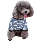 Elephant tribal design pattern All Over Print Pet Dog Round Neck Fuzzy Shirt