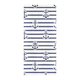 Anchor rope nautical pattern Beach Towel