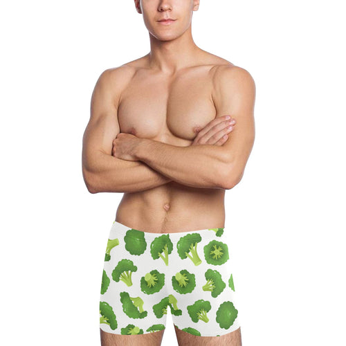 Cute broccoli pattern Men's Swimming Trunks