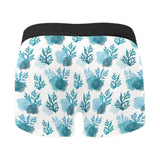 Coral Reef Pattern Print Design 04 Men's All Over Print Boxer Briefs Men's Underwear