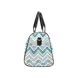 zigzag chevron paint design pattern Travel Bag