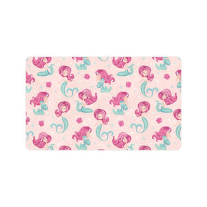 Cute little mermaid pattern Doormat