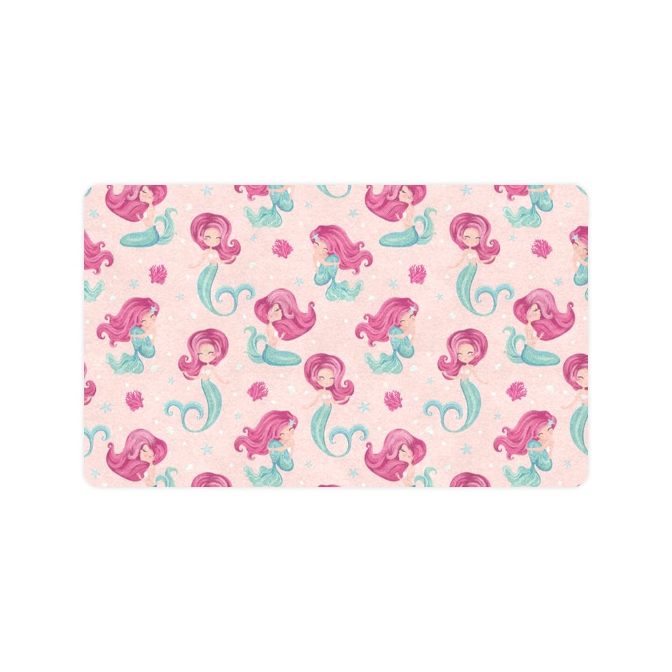 Cute little mermaid pattern Doormat