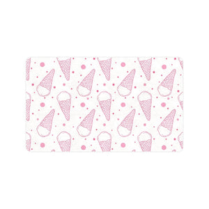 Hand drawn ice cream pattern Doormat